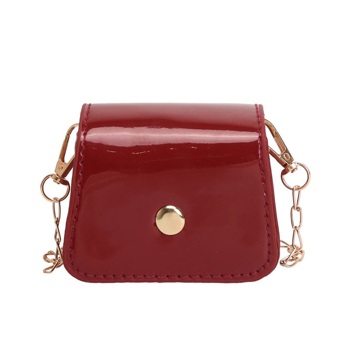 WoChic Patent Leather Crossbody Bag Bowlift