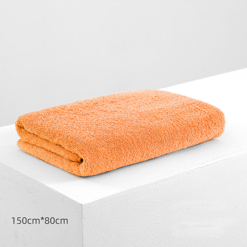 Towel with high absorbency and soft terry Bowlift