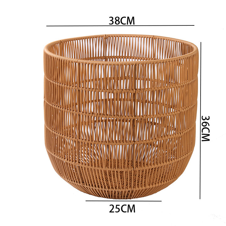 Elegant Handwoven Storage Basket Bowlift