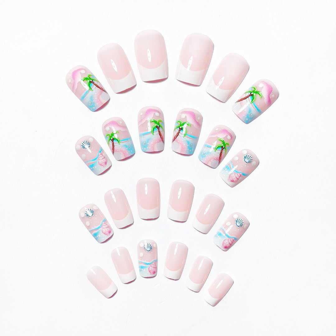 Nail Art In Maritime Sea Motif Bowlift