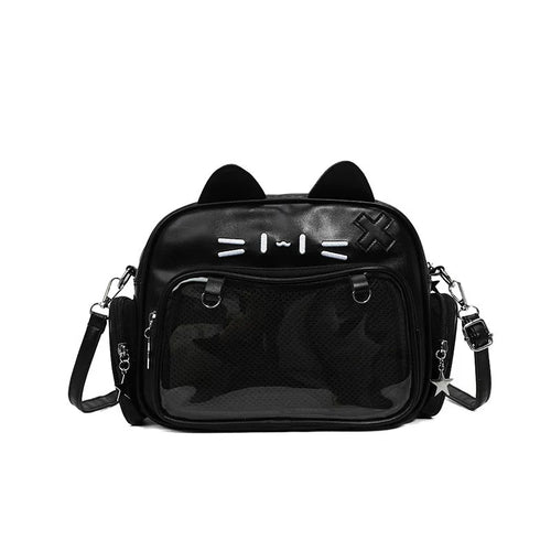 Cute Cat-Themed Crossbody Bag Bowlift