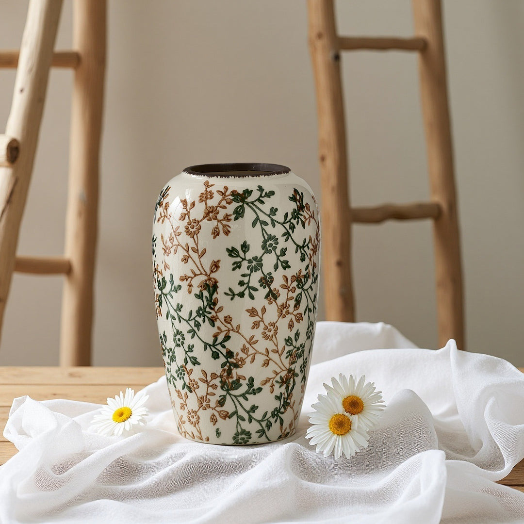 Floral ceramic vase Bowlift