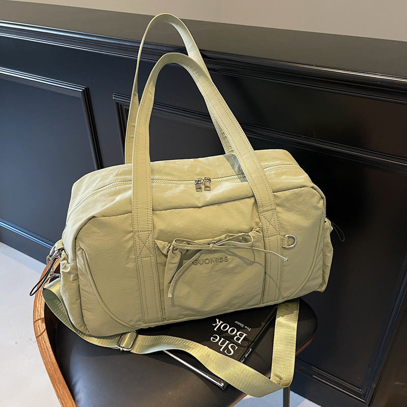 Multifunctional Sports Duffel Bag With Practical Outer Pockets Bowlift