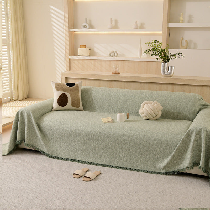 Cozy Fleece Sofa Throw Blanket