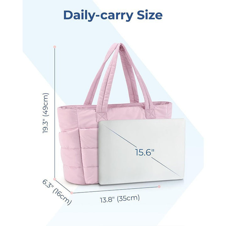 Everyday Laptop Bag with Integrated Organizer Bowlift