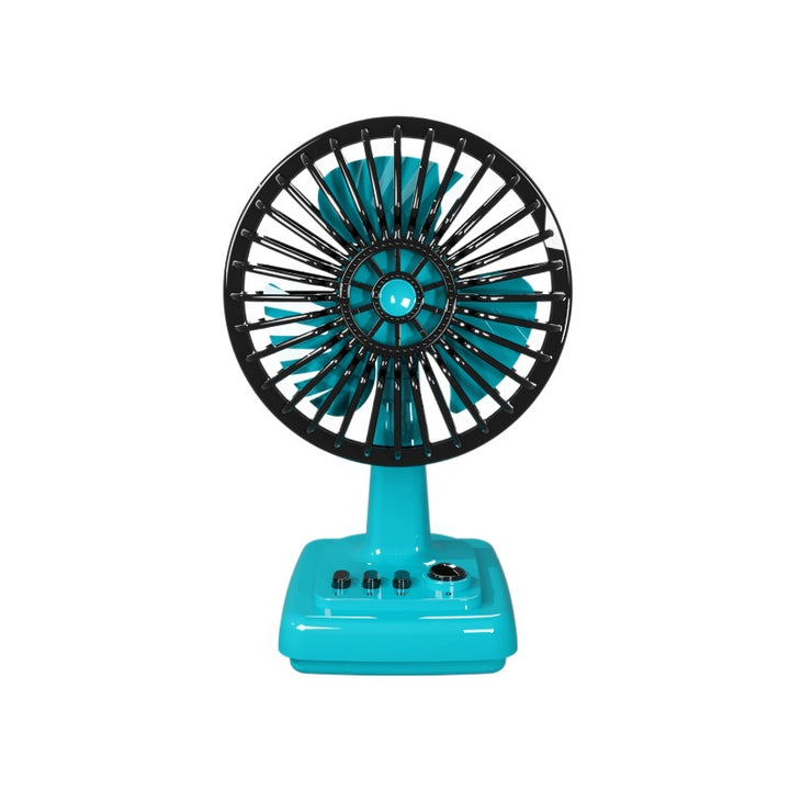 Unisex Portable Table Fan in Retro Design Bowlift