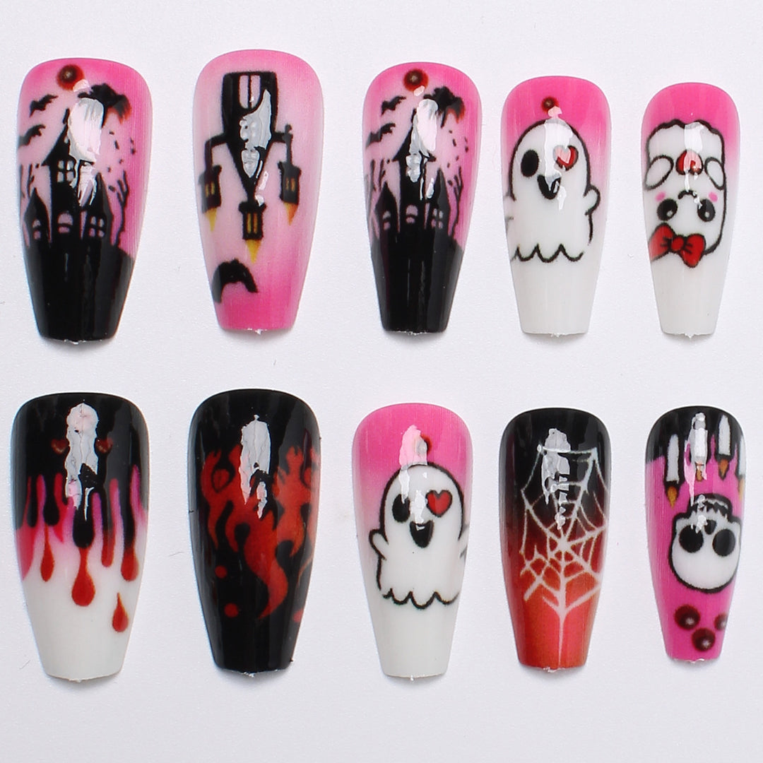 Creative Halloween Nail Art Set Bowlift