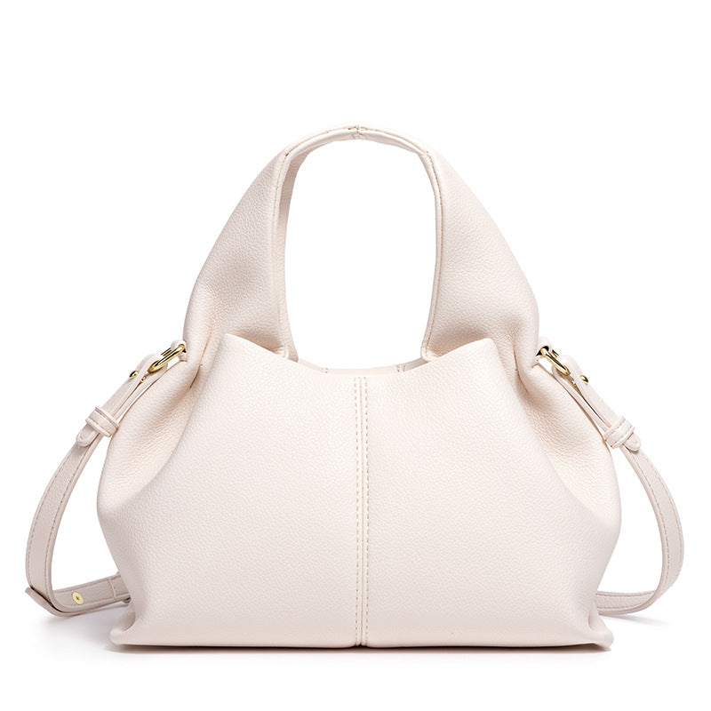 Chic Structured Leather Handbag Bowlift