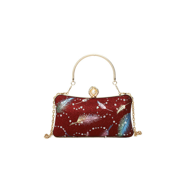 Glittery Evening Clutch Bag Bowlift