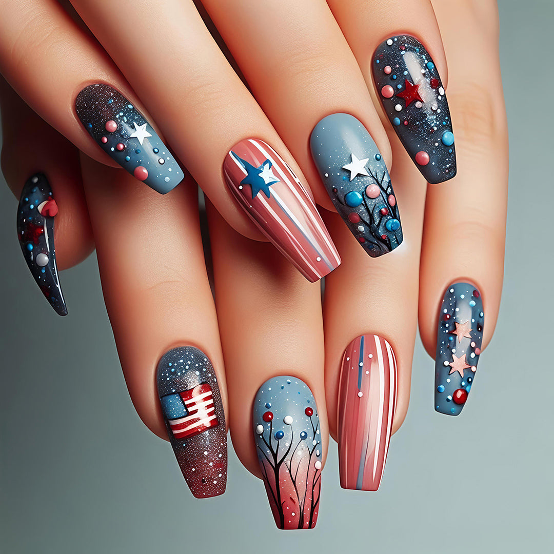 Artistic Celebration Nail Art Bowlift