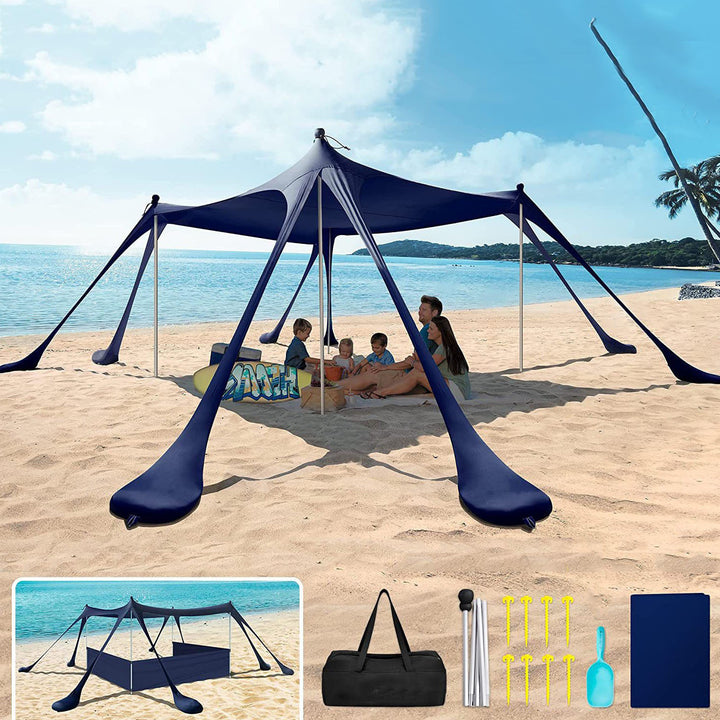 Portable Beach Canopy Bowlift