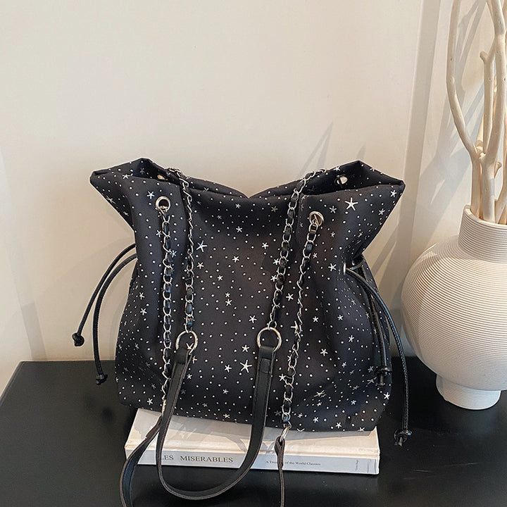 WoStylish Drawstring Shoulder Bag Bowlift