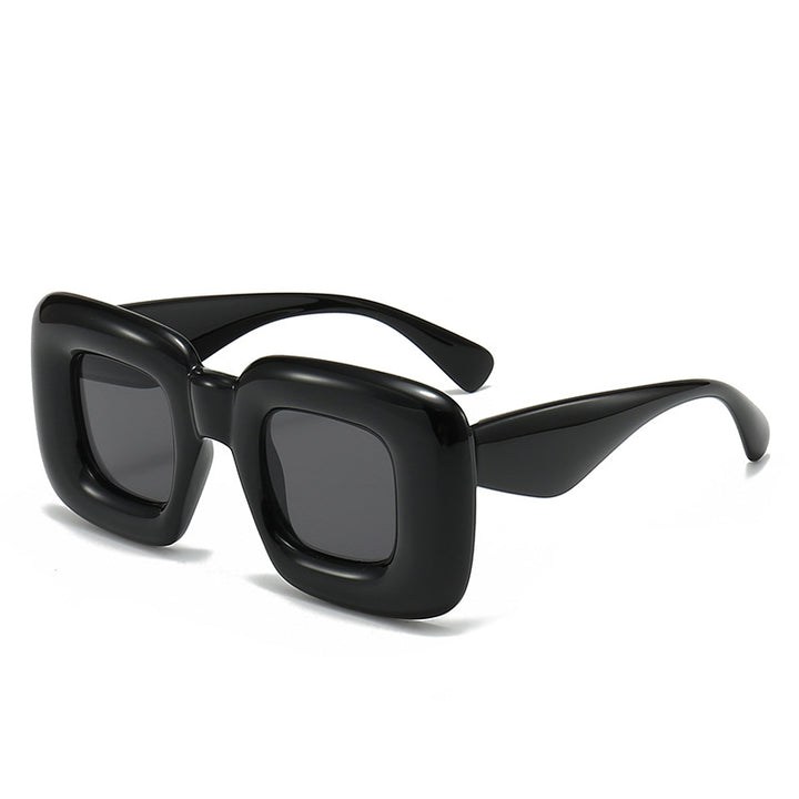 Retro Square Frame Sunglasses