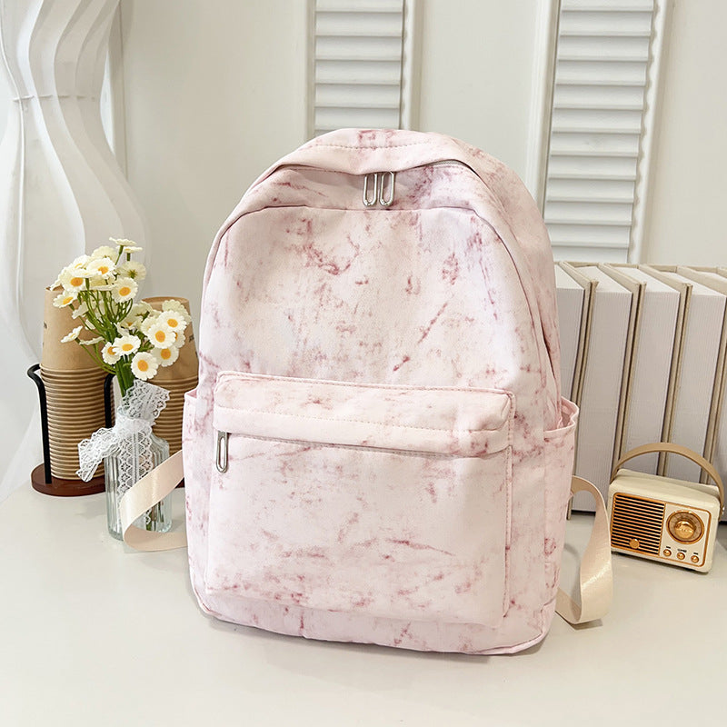 Leisure backpack with creative accents Bowlift