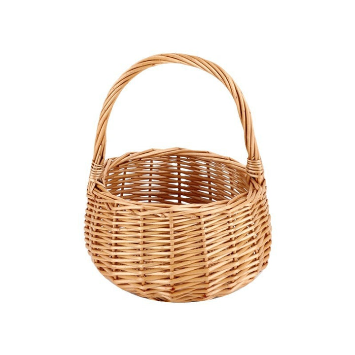Handcrafted Woven Storage Basket Bowlift