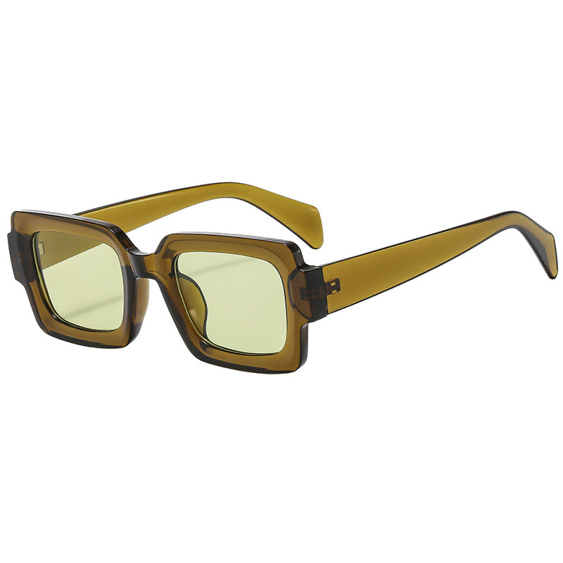 Women Fashion Rectangular Sunglasses with Elegant Frame Design Bowlift