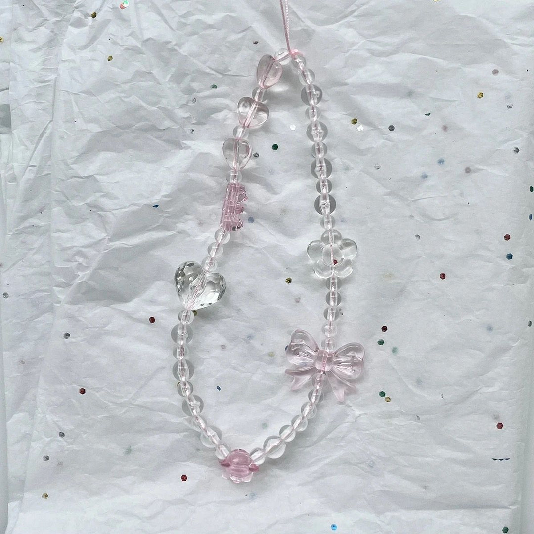 Decorative Butterfly Beaded Necklace Bowlift