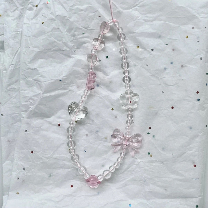 Decorative Butterfly Beaded Necklace Bowlift