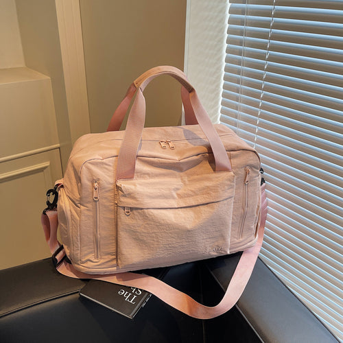 Multifunctional Travel Bag with Adjustable Shoulder Strap Bowlift