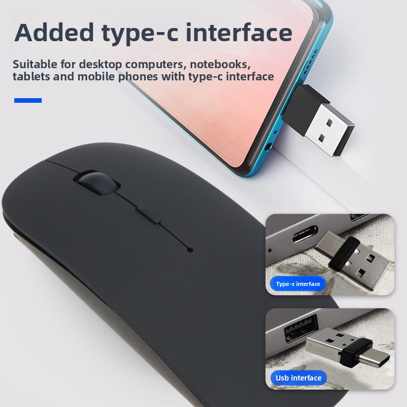 Ergonomic Wireless Mouse Bowlift
