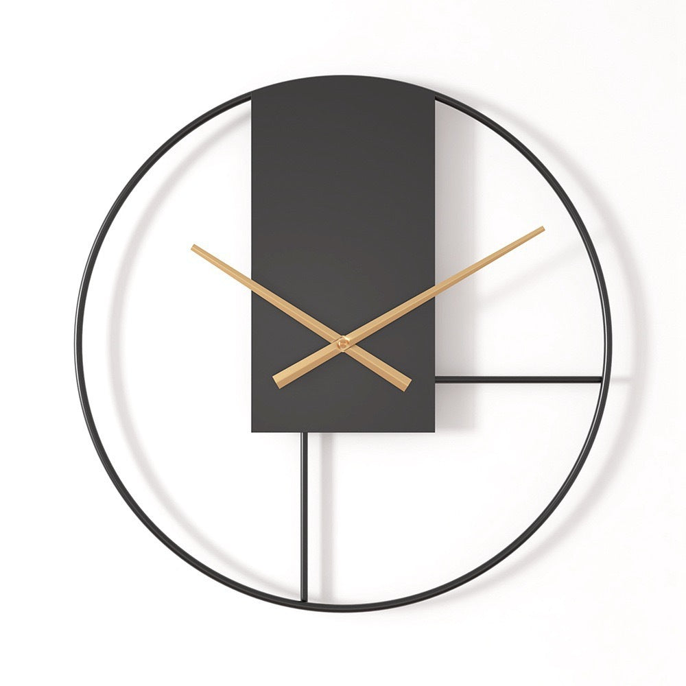 Modern Geometric Wall Clock Bowlift