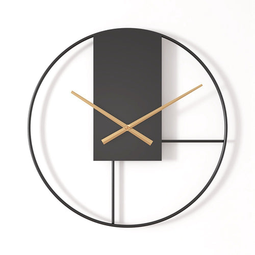 Modern Geometric Wall Clock Bowlift