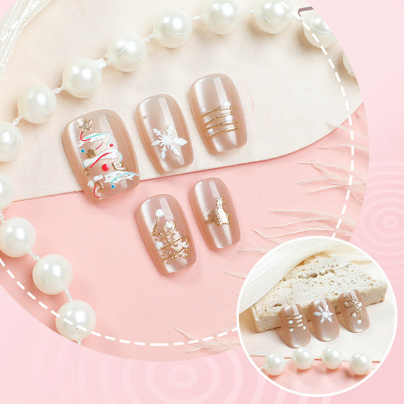 Decorative Gel Nail Tips Bowlift