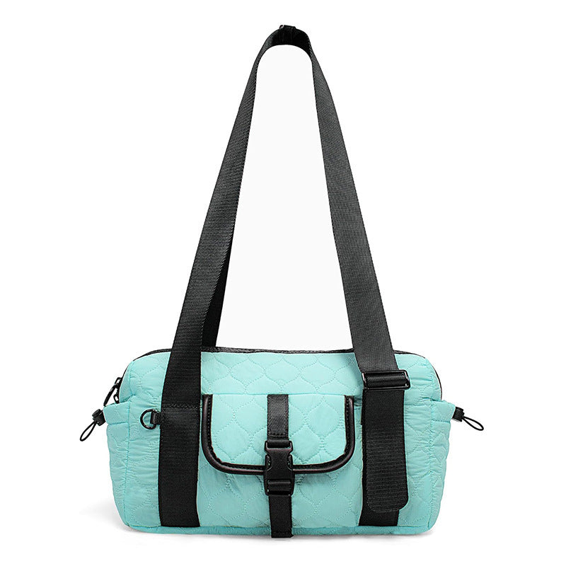 Multifunctional shoulder bag with structured design Bowlift