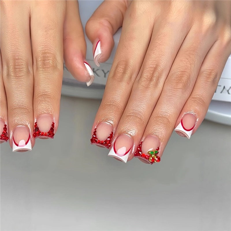 Decorative Press-On Nail Art Bowlift