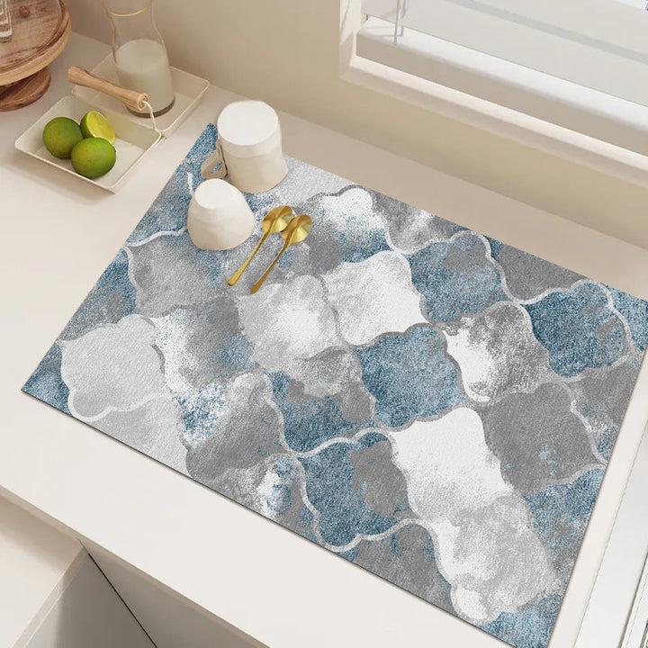 Abstract Geometric Dining Table Mat Bowlift