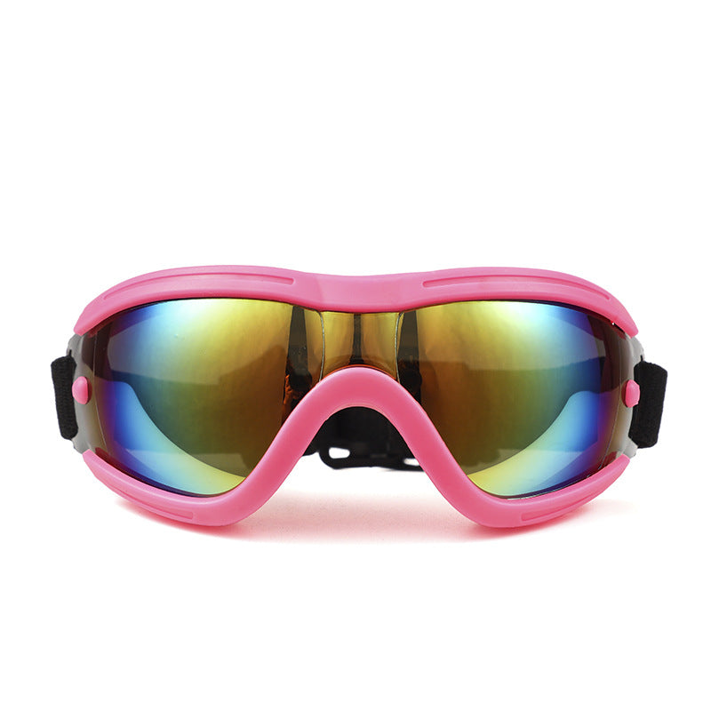 Pet Impact-Resistant Anti-Fog Motorcycle and Ski Protective Goggles Bowlift
