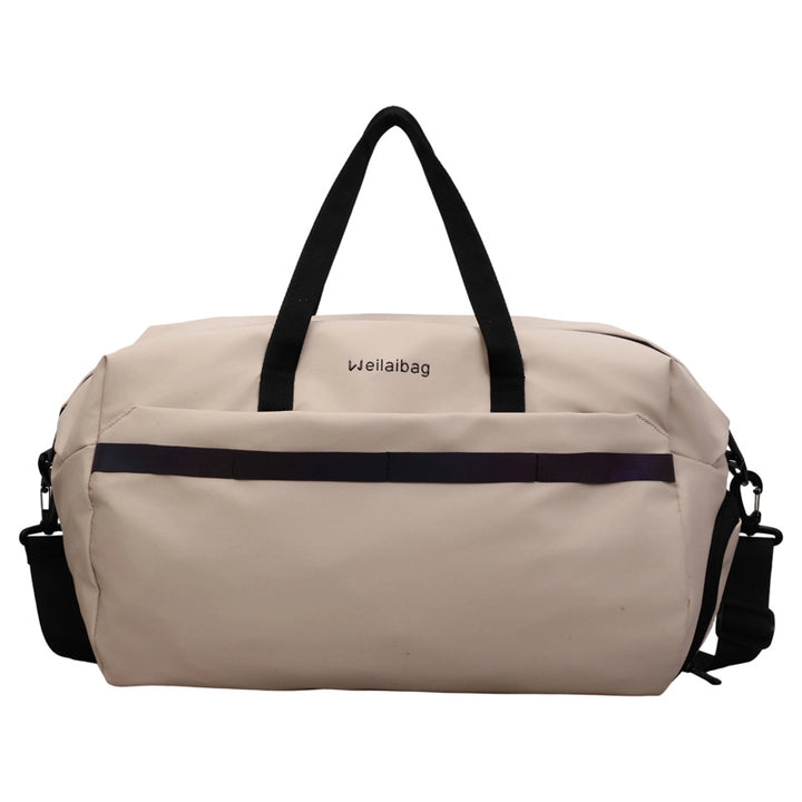 Sporty Travel Duffel with Versatile Compartments and Water-Repellent Material Bowlift