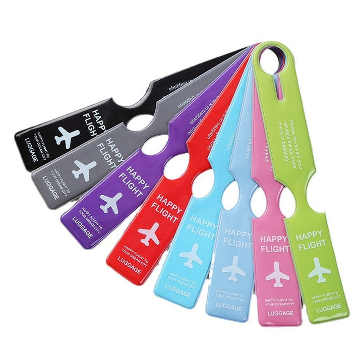 reflective PVC luggage handle wrap tag with secure snap closure Bowlift