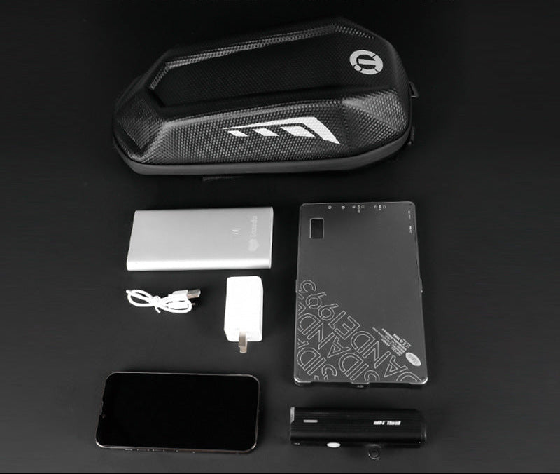 rigid front-mounted waterproof hard-shell storage bag for electric scooter Bowlift