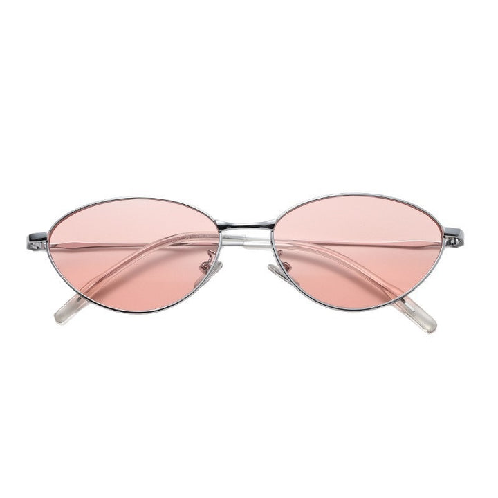 Fashionable Rectangular Glasses with Fine Metal Frame Bowlift