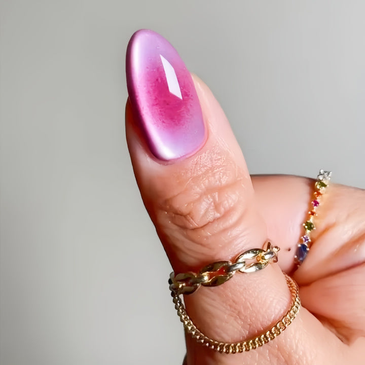 Glossy Ombre Stiletto Press-On Nails Set Bowlift