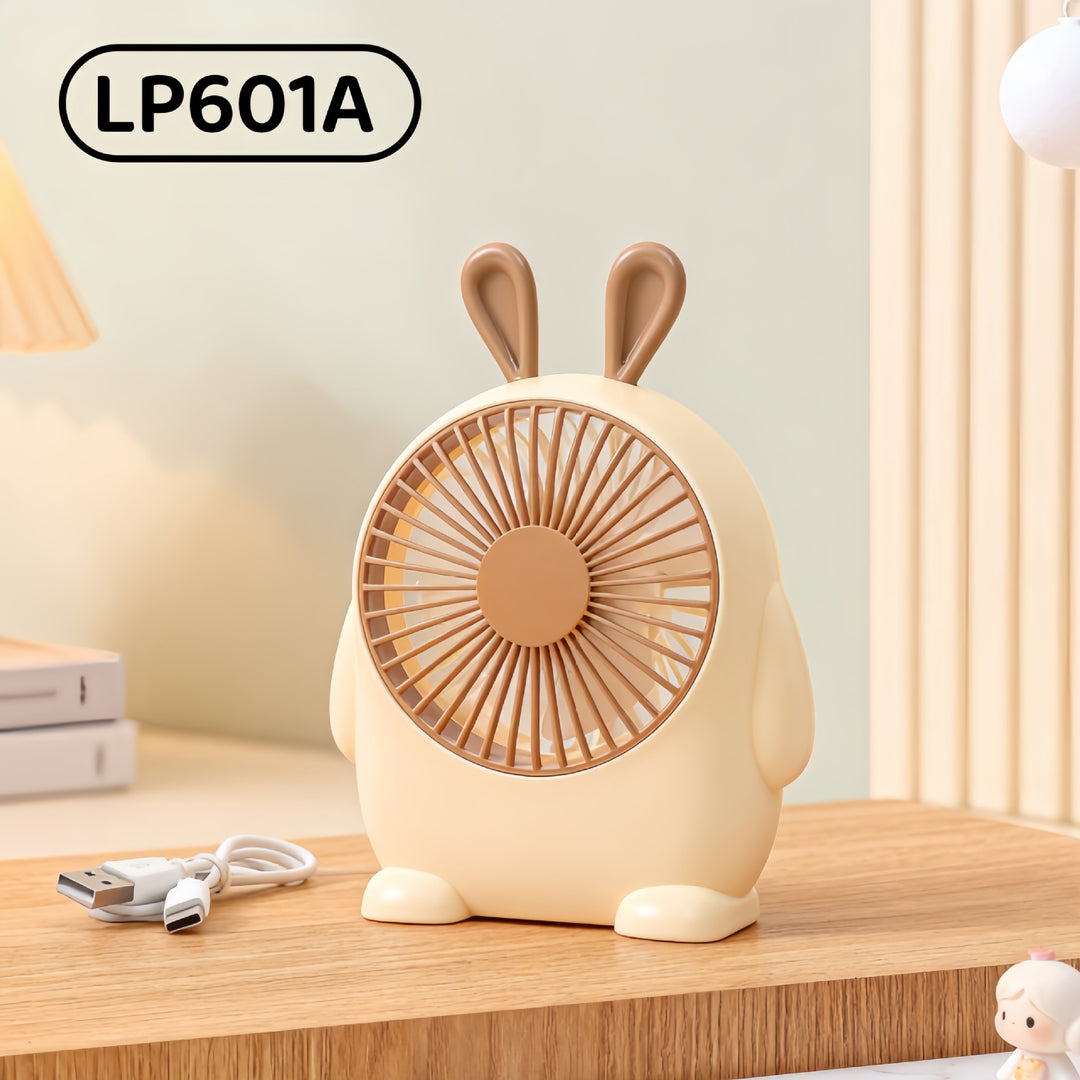 Ladies Funny Table Fan in Creative Animal Design Bowlift