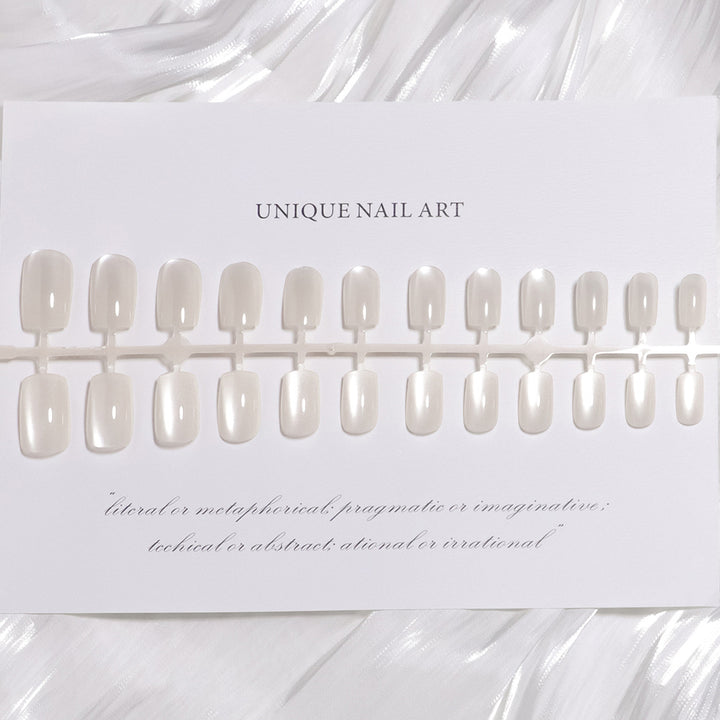 Unique Press-On Nail Art Set Bowlift