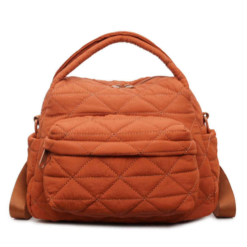 Quilted Multi-Pocket Travel Bag Bowlift