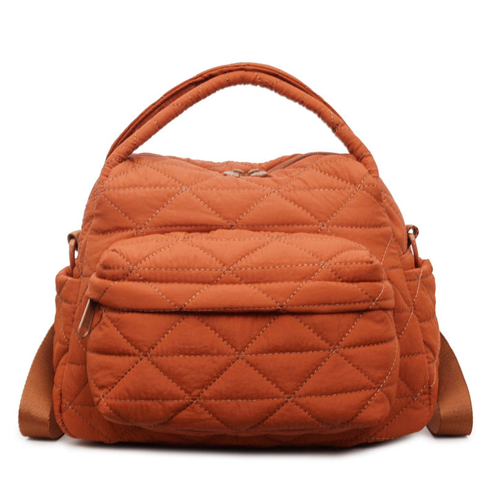 Quilted Multi-Pocket Travel Bag Bowlift