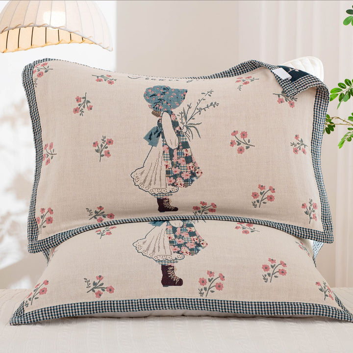 Women's pillowcase with cute dinosaur motif Bowlift