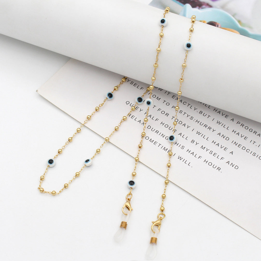 Decorative Bead Eyewear Chain Bowlift