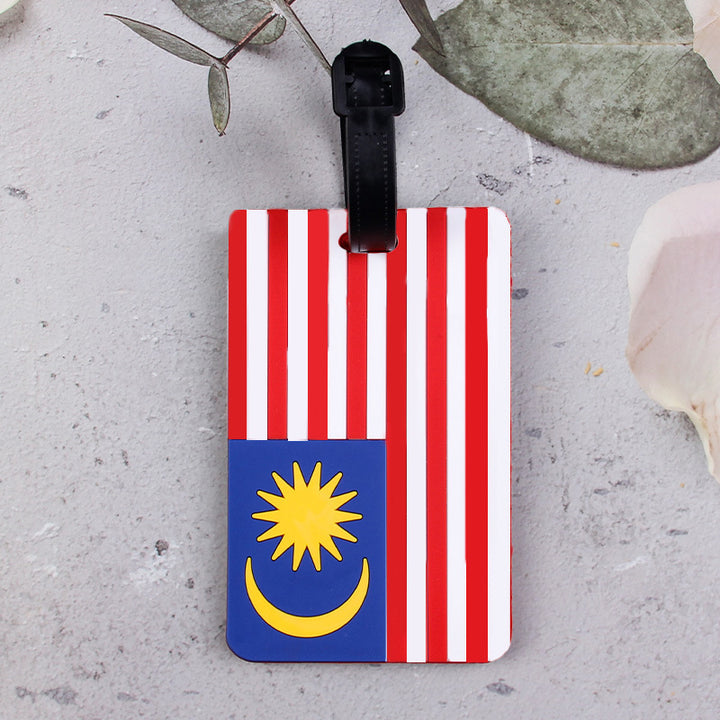 Patriotic Design Luggage Tag Bowlift