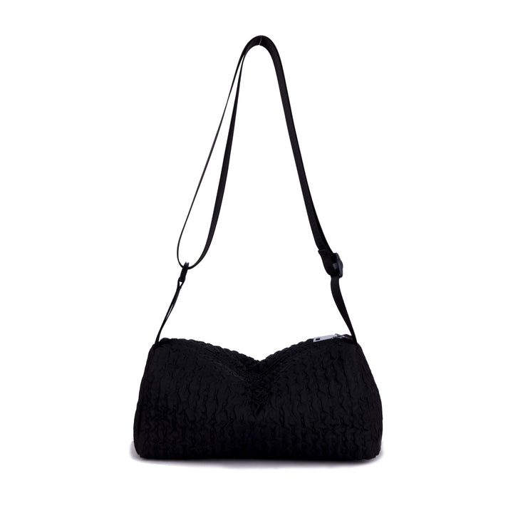 WoTextured Evening Shoulder Bag Bowlift