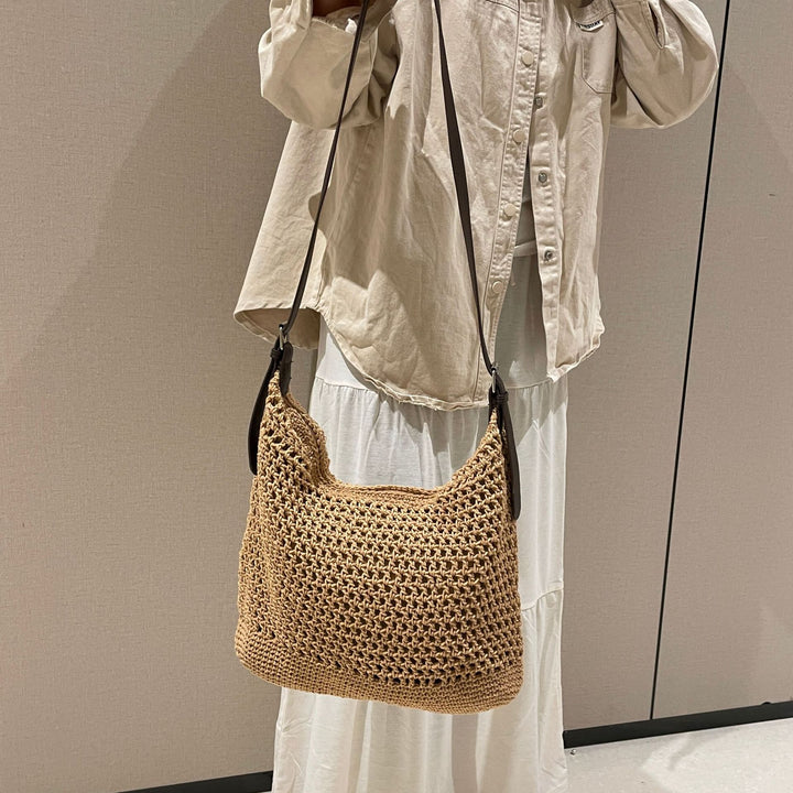Trendy Macrame Basket Bag Bowlift