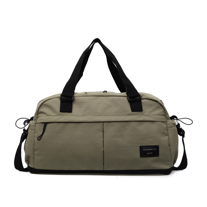 Sporty travel bag with innovative compartments Bowlift