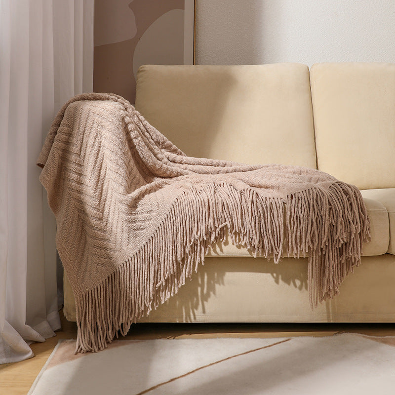Ladies cozy throw blanket Bowlift