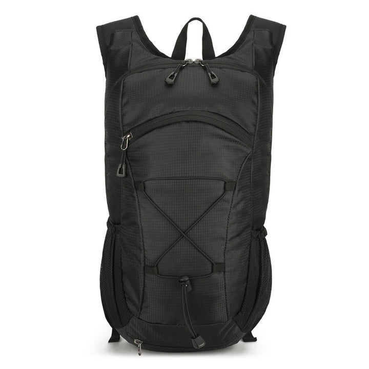 Unisex nan lightweight daypack with hydration system compatibility, breathable mesh side pockets and elastic cord attachment Bowlift