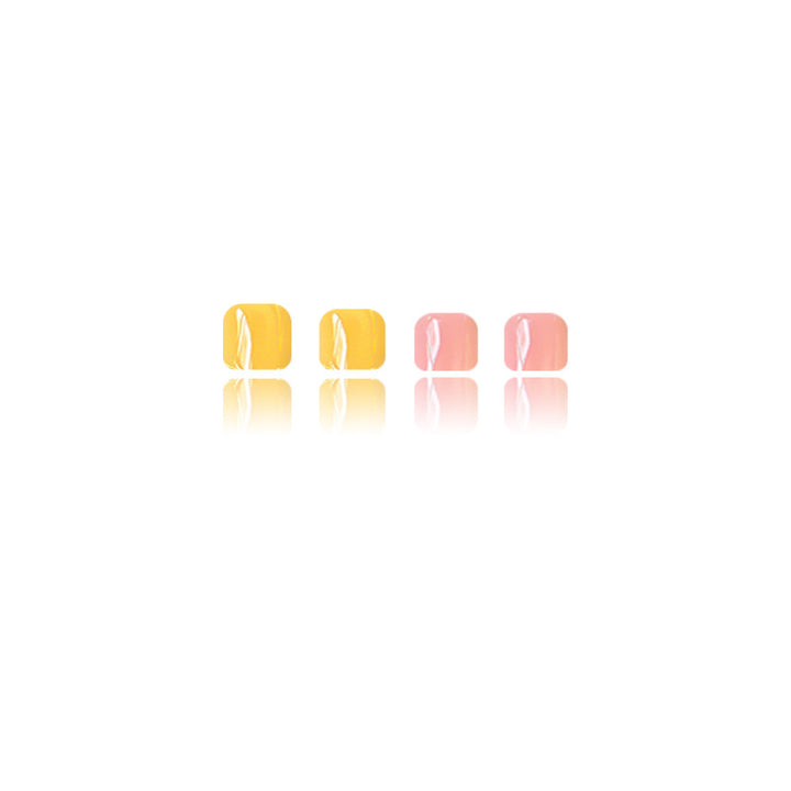 Nail art set with colorful gradient and elegant designs Bowlift