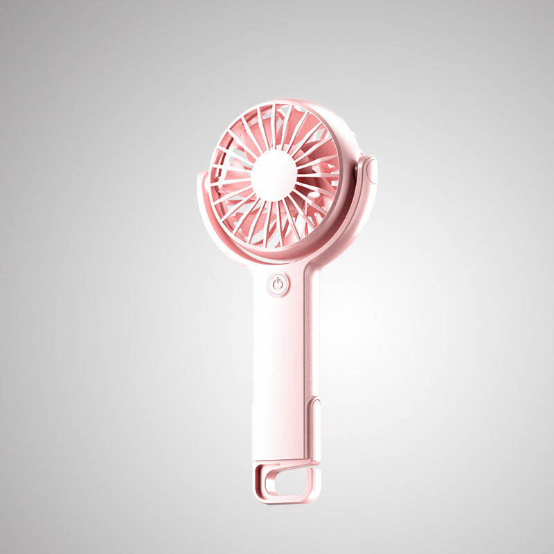 Ladies portable hand fan with ergonomic handle and variable wind strength Bowlift